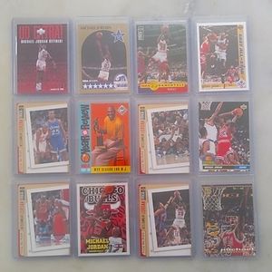 Michael Jordan Card Lot (12 Cards)